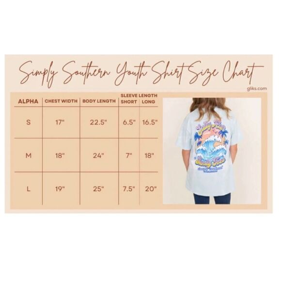 SIMPLY SOUTHERN Big Girls SMALL Easter Vibes - DOG - Short Sleeve Tee - Picture 8 of 11